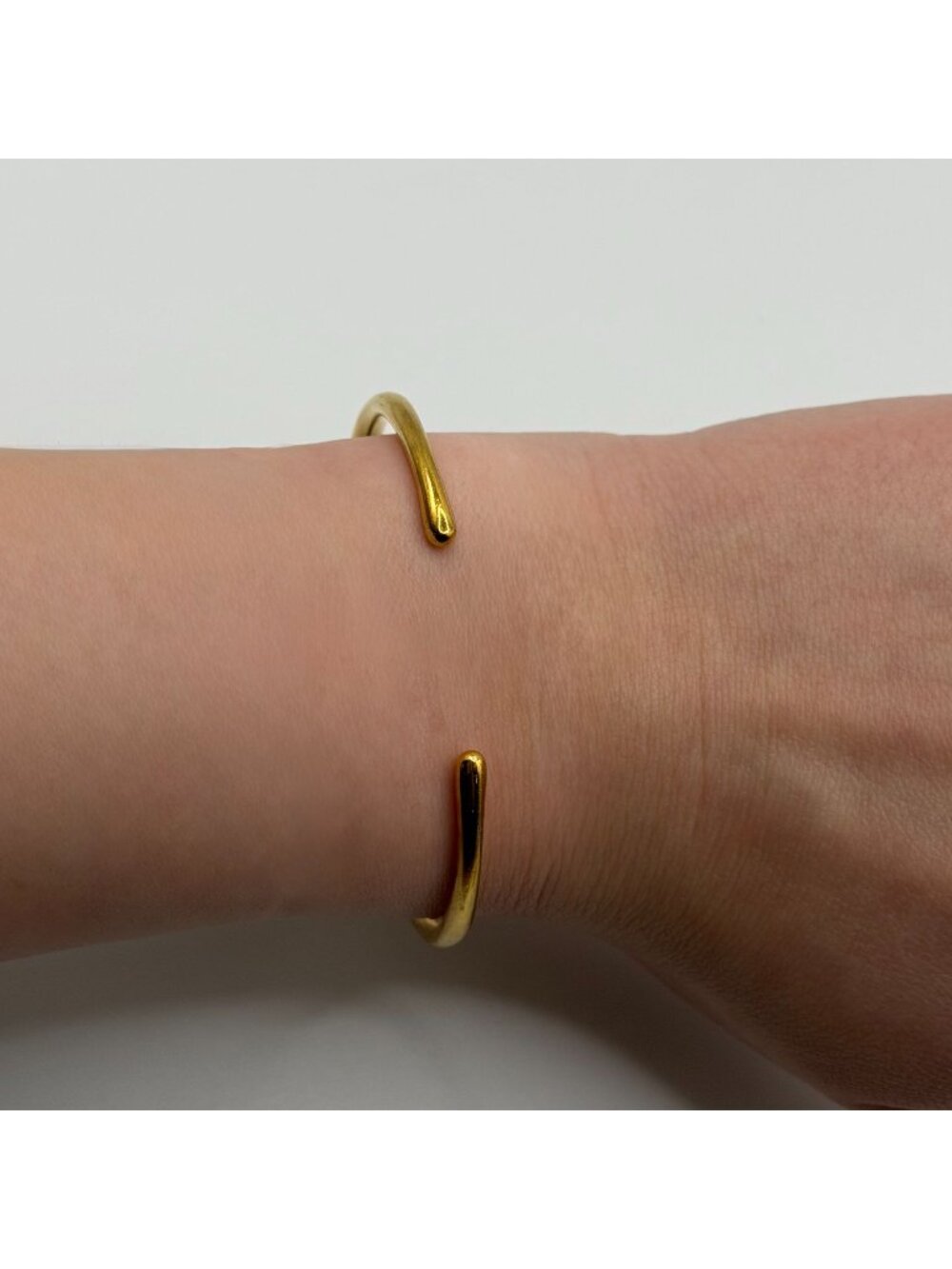 Kendra Scott 925 Sterling Silver Open Cuff Bracelet Plated In 18K Gold